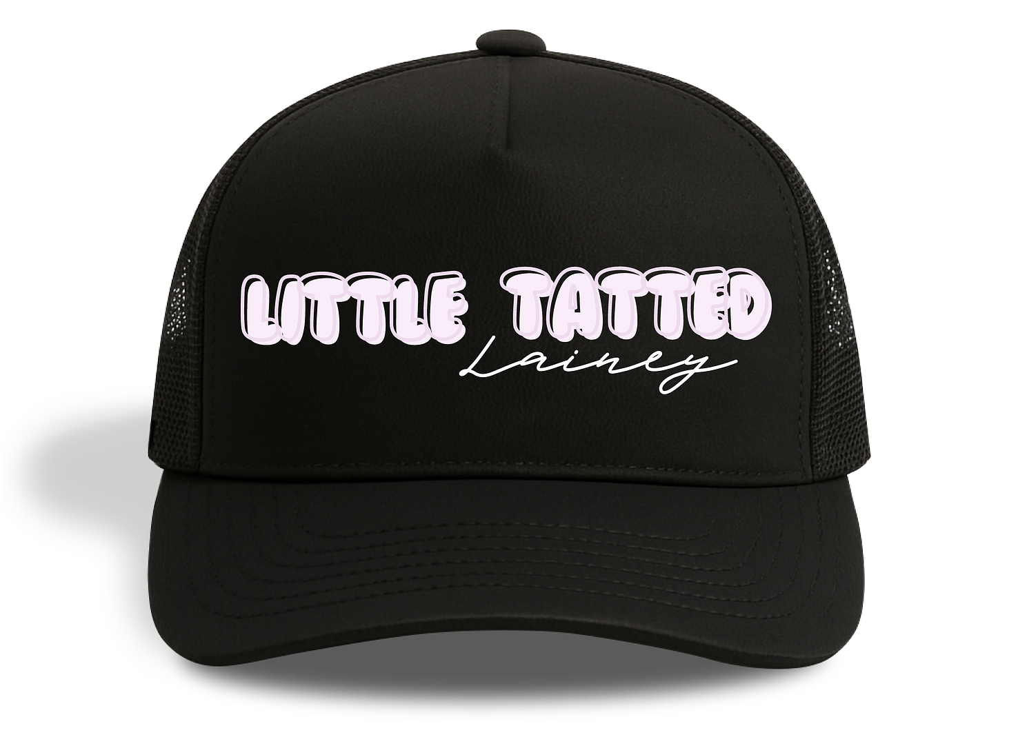 Little Tatted Lainey Hat (Black)